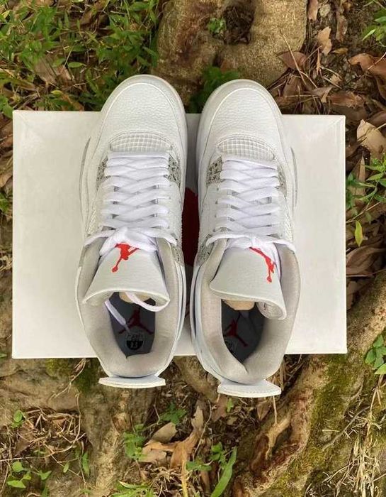 Jordan 4 Retro White Oreo R.39
