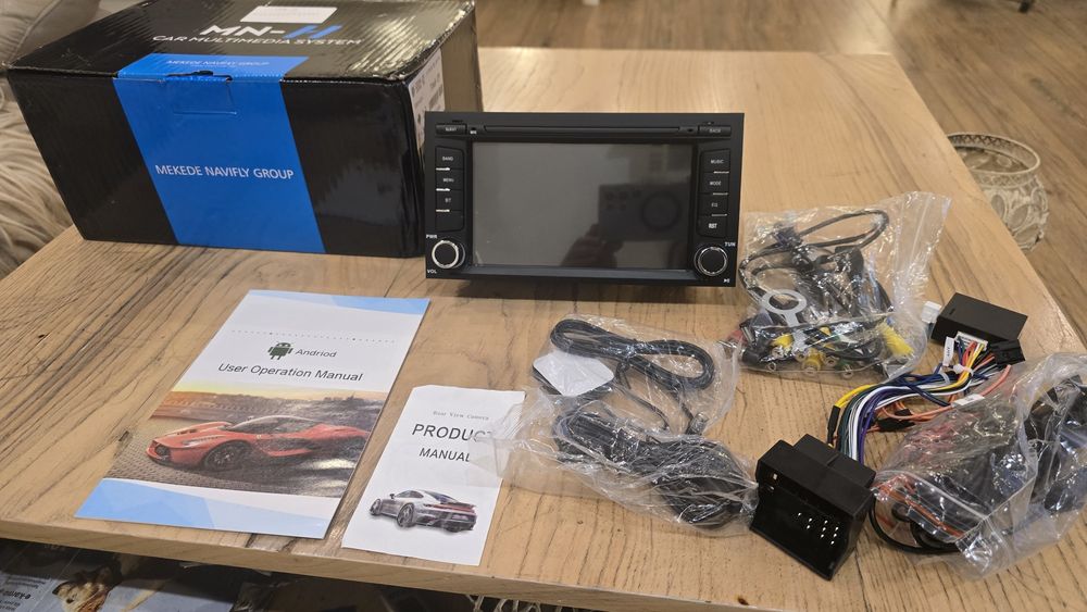 Car Multimedia System Android auto, Navi, kamera cofania DIN2