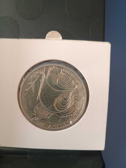 Moeda de 10 € XX Aniversário da Série Ibero Americana