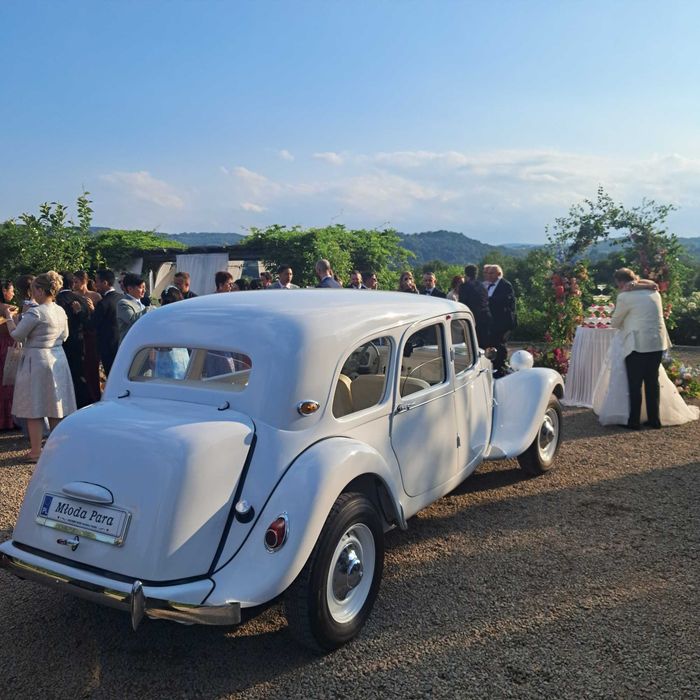 Citroen Traction Avant auto do ślubu samochód na wesele