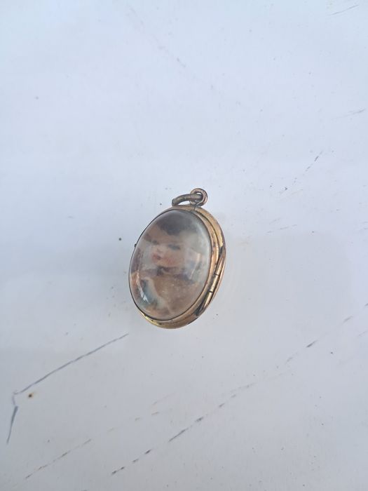 Pendente aro dourado antiga