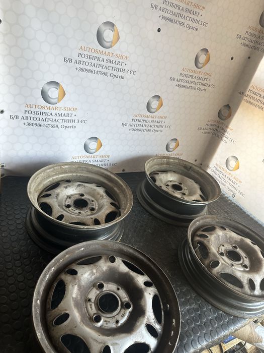 Диски металеві Smart Fortwo 450 комплект r15