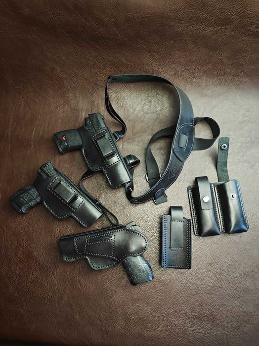Шкіряна кобура для Heckler & Koch VP 9 / SFP 9, кобура H&K P30, шкіра, H&K VP 9, H&K SFP 9, H&K P30, H&K USP