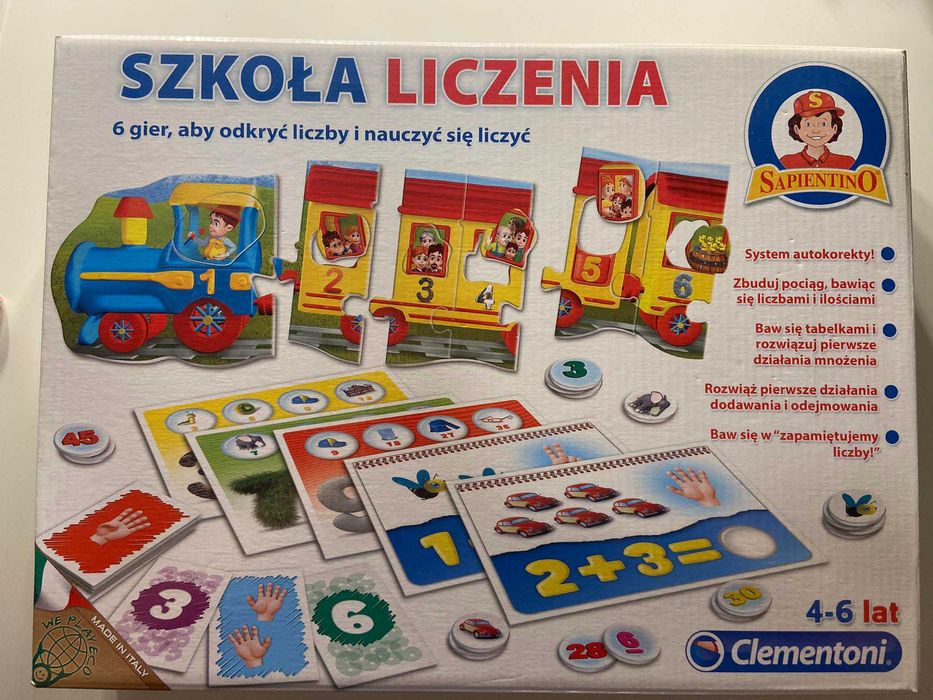 Szkoła liczenia Clementoni - gra edukacyjna