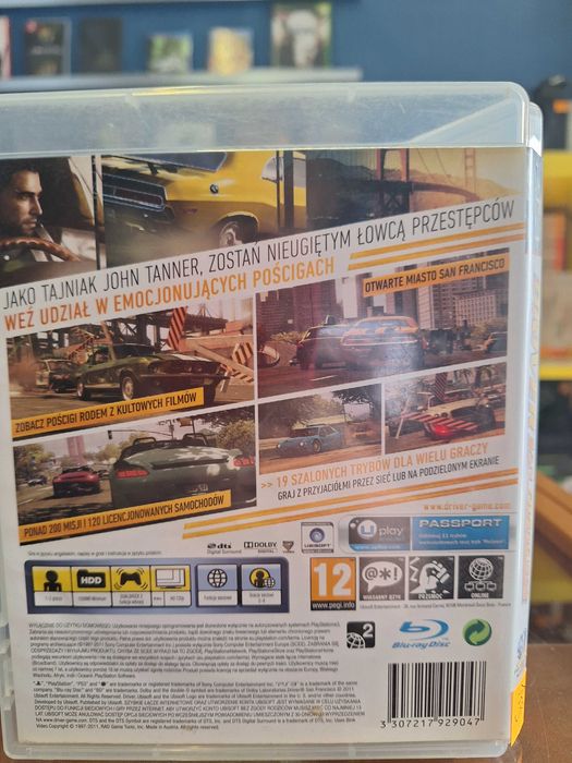 Driver San Francisco PS3, CentrumGrania