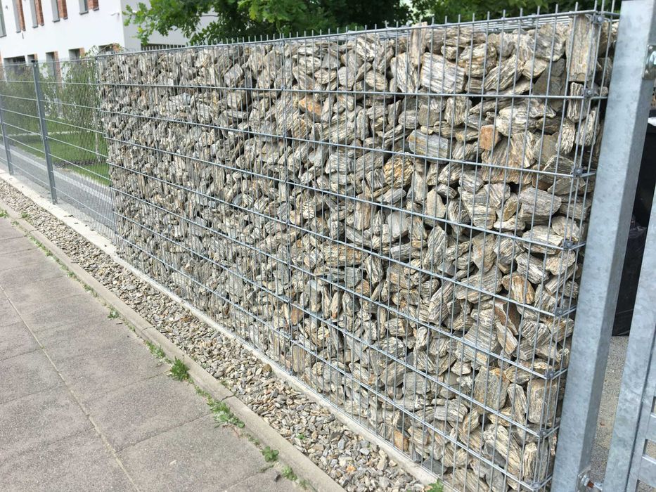 Kamień do gabionu gnejs łupek drzewiasty kora kamienna
