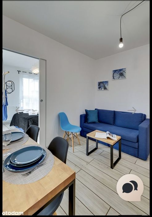 Gdańsk | Angielska Grobla | Apartament z balkonem i parkingiem