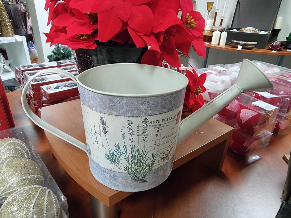 Konewka metalowa ozdobna konewki dekoracyjne ozdobne