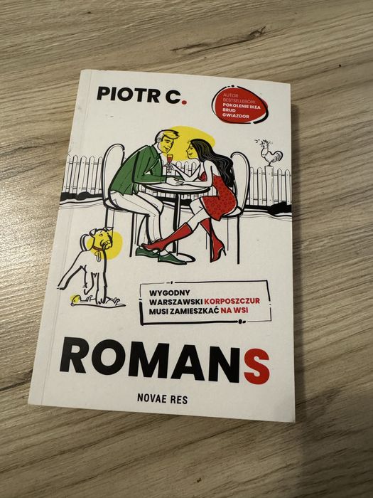Piotr C Romans ksiazka obyczajowa romans