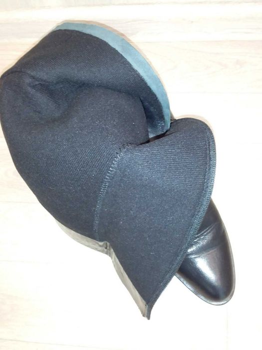 Шкіряні осінні жіночі чоботи