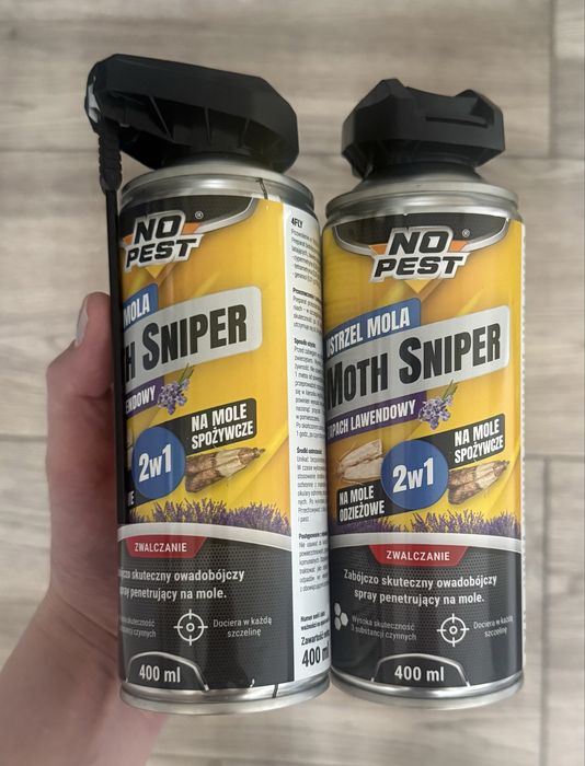No Pest Moth Sniper preparat na mole nowe 25zl/szt