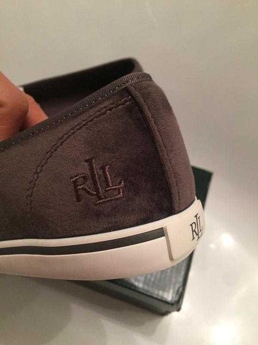 Шикарні велюрові сліпони Ralph Lauren, оригінал