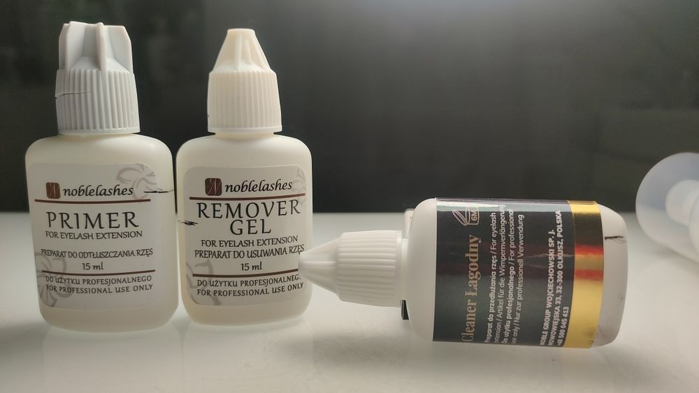 Zestaw do nauki startowy przedłużania rzęs Noble Lashes