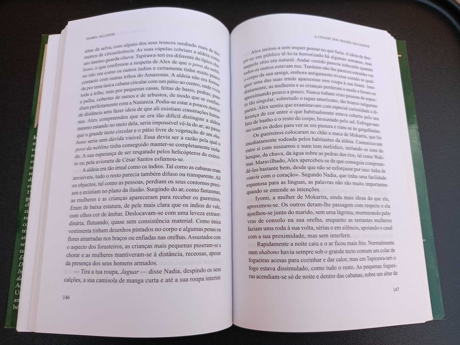 Livro "A Cidade dos Deuses Selvagens", Isabel Allende