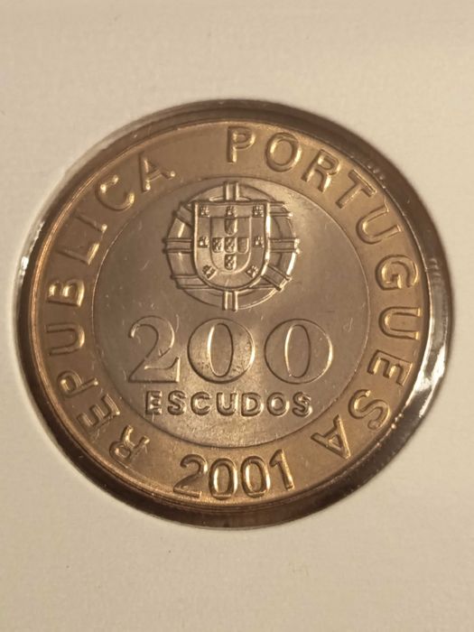 Moedas de 200 escudos Bimetálicas - De rolo