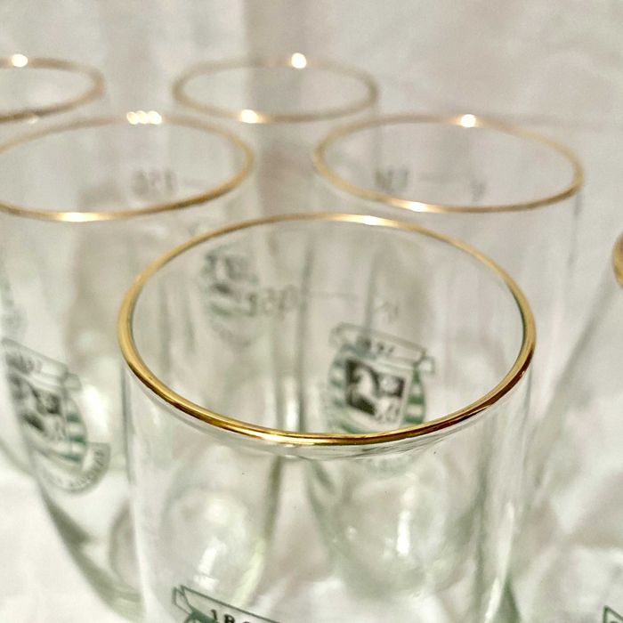 komplet  niemieckich szklanic do piw