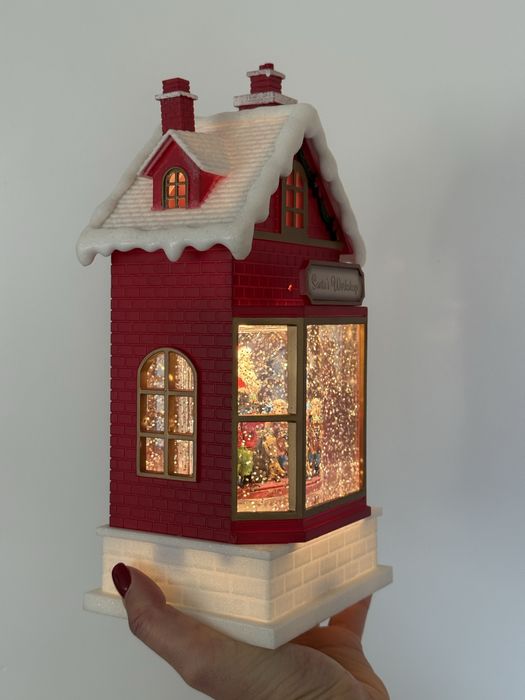 Музична різдвяна хатинка / Новорічний декор