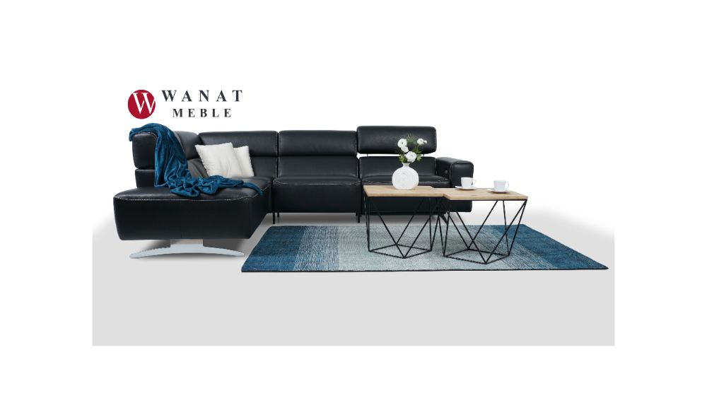 Narożnik skóra Regulowane zagłówki System relax