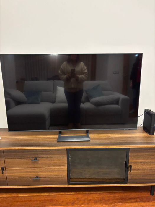 Tv Nova Samsung Crystal UHD 55 polegadas superslim