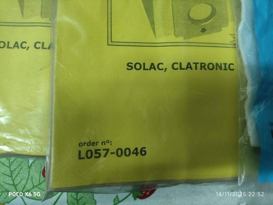 Sacos e filtro de aspirador