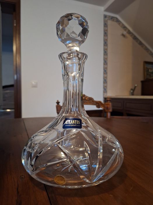 Garrafa de cristal da Atlantis