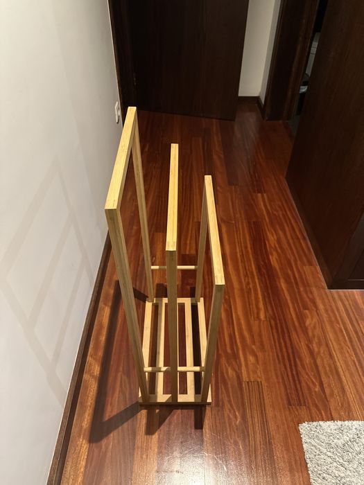 Toalheiro bamboo vertical