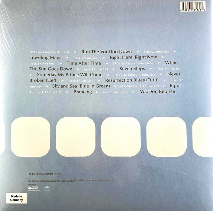 Вінілова платівка Cassandra Wilson - Traveling Miles (1999/2014)(2xLP)