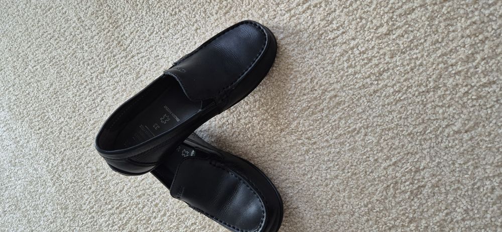 Mokasyny skórzane Geox