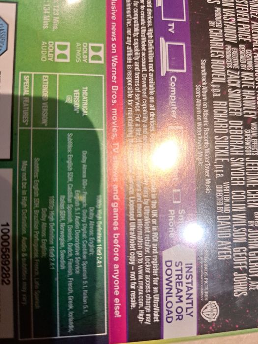 Suicide Squad + Ptaki Nocy blu ray