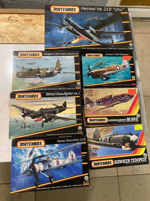 Сборная модель самолёта Matchbox, сборные масштабные модели, матчбокс