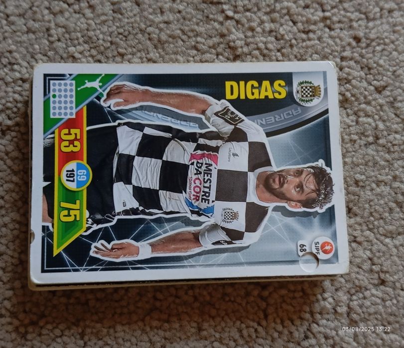 Cromos: (Fome de Vencer 2018, Champions League, Euro 2024, LIDL e Poké