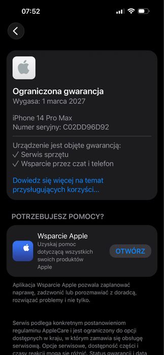 IPhone 14promax Nowy Gwarancja