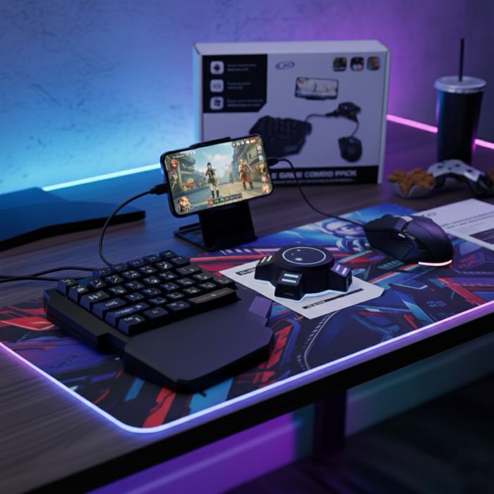 Набір ігровий  MOBILE GAME Bluetooth для Android IOS 5в1 для телефона