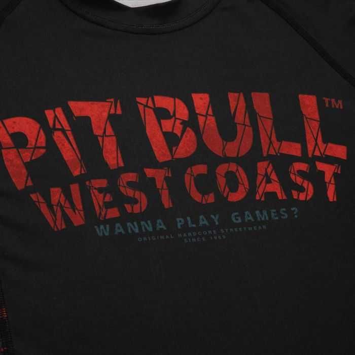 PIT BULL rashguard rash longsleeve WANNA PLAY GAMES CHUCKY