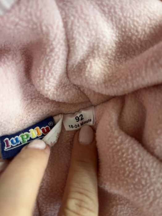 Kombinezon zimowy 92 lupilu ciepla bluza minnie