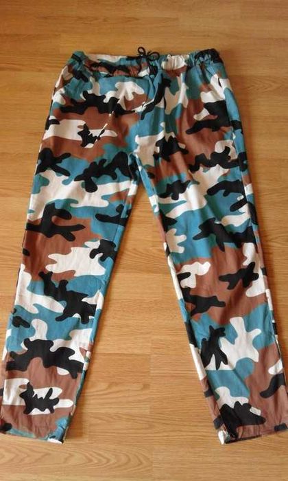 spodnie damskie bojówki moro 40 42