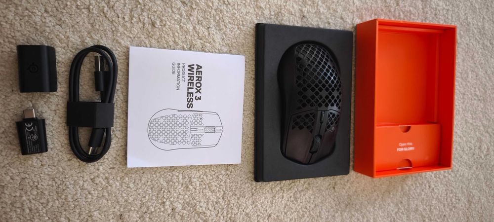 Mysz STEELSERIES Aerox 3 Wireless Onyx
