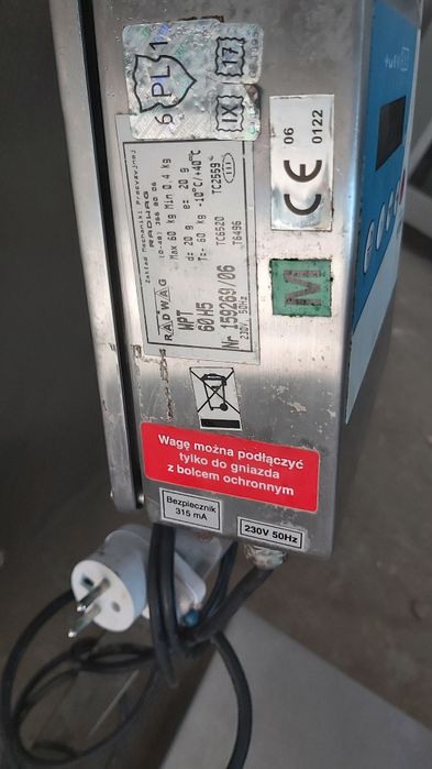 Waga radwag  podestowa