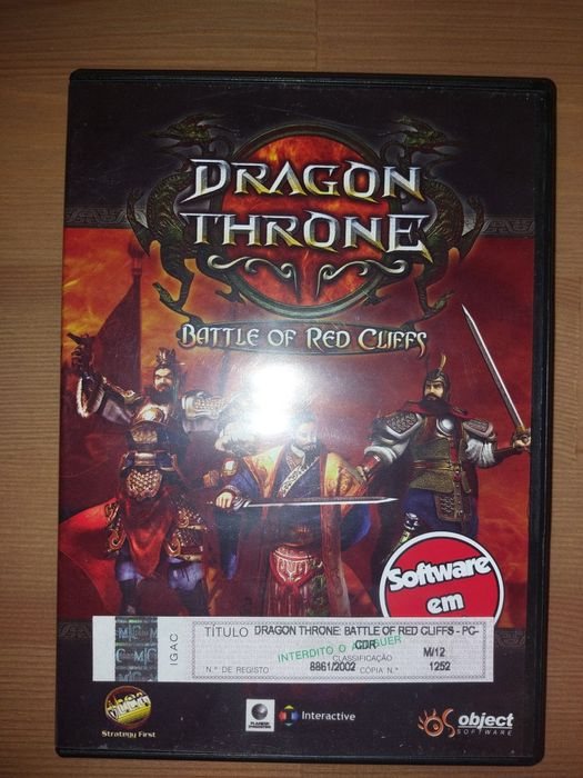 PC Game Dragon Throne - Battle of Red Cliffs (Like New)64283927302275120