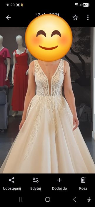 Suknia ślubna stan bardzo dobry