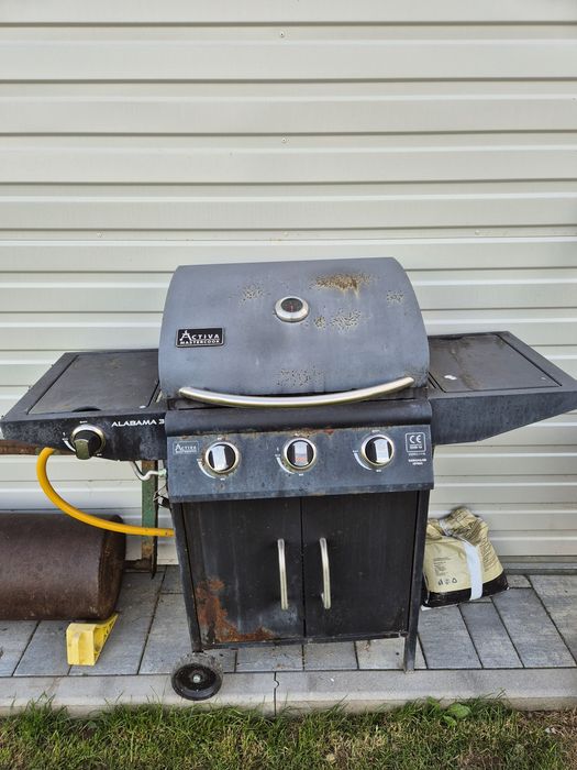 Grill gazowy activia ostatnio sprawny