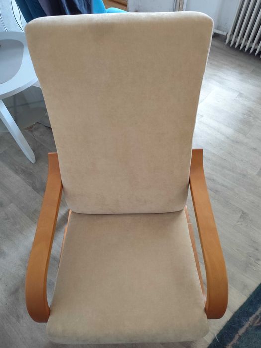 Fotele dwa na płozach