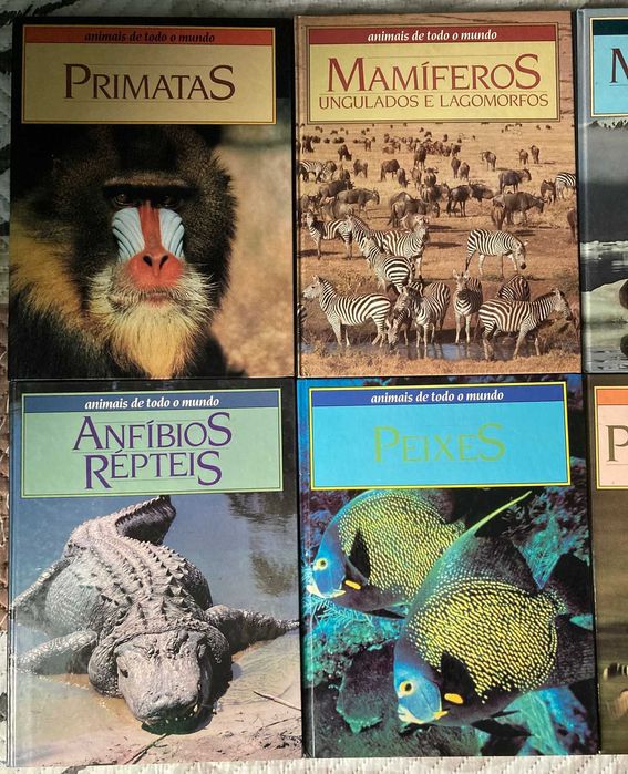 Enciclopédia Animais de Todo o Mundo [títulos na descrição]