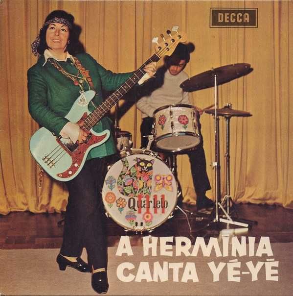 A Hermínia Canta Yé Yé - Single 7"  de 1970