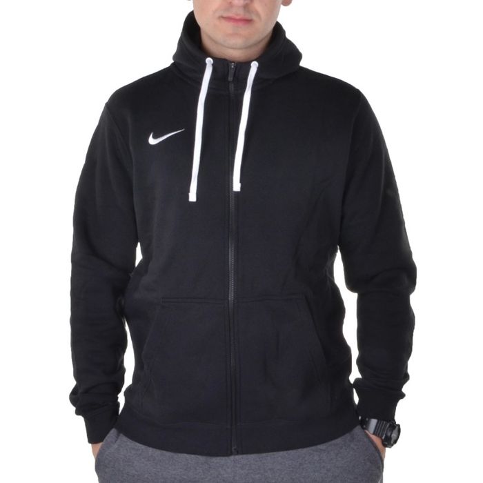 Худи NIKE (S/M) Team Club 19 Full-Zip мужское зип-худи на флисе кофта