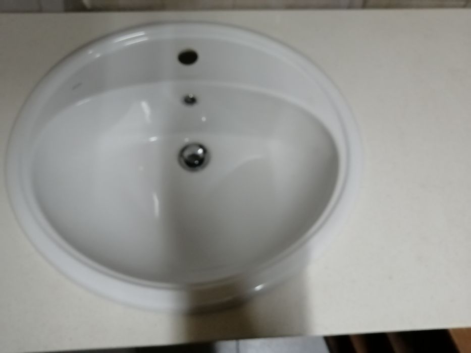 Lavatório com pedra mármore