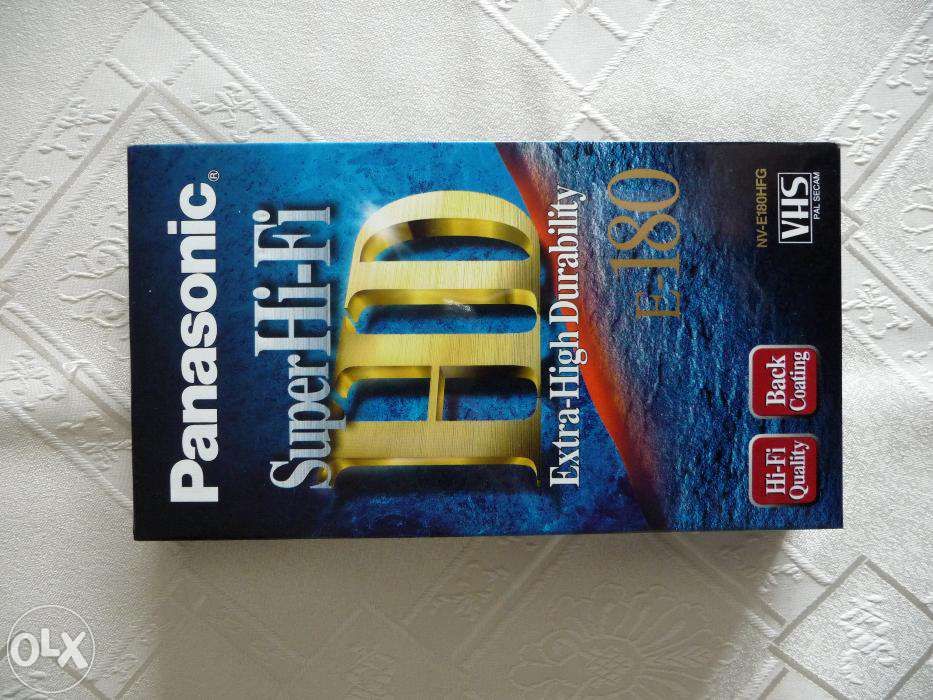 Kaseta VHS stereo Super HIFI - Panasonic E180