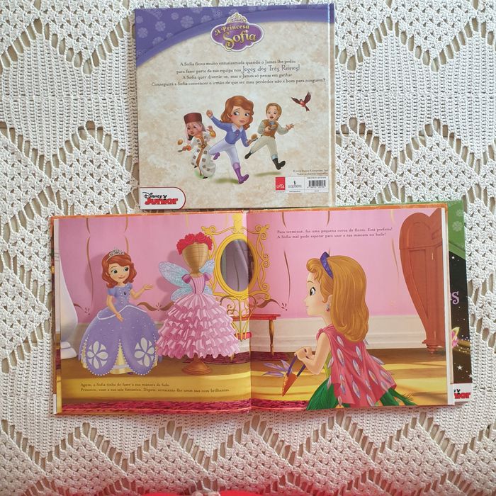 livro da princesa Sofia