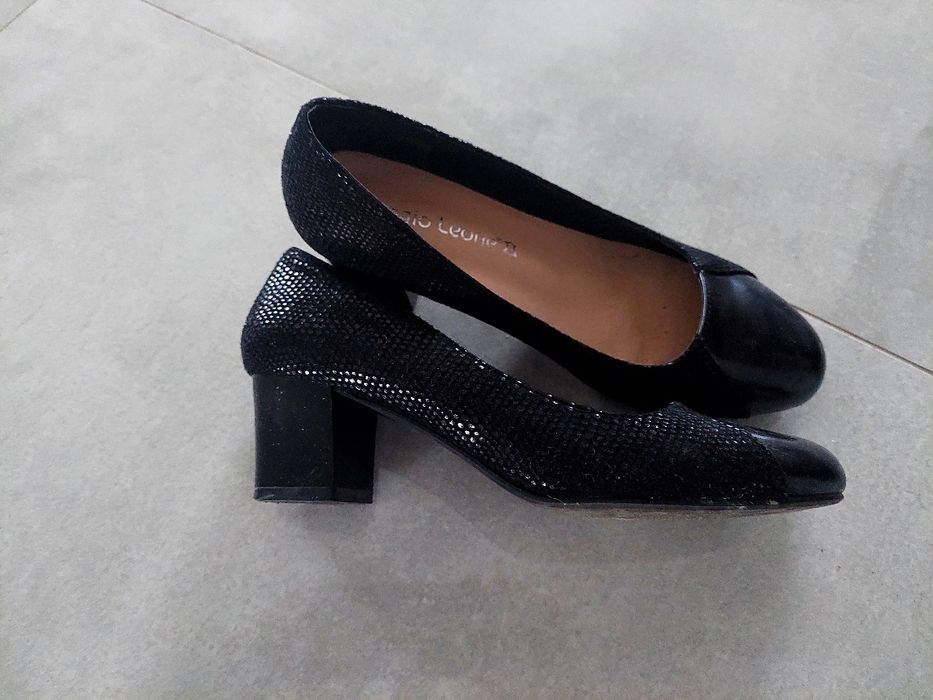 Buty damskie. Skóra naturalna. Bergio Leone. Rozmiar  37.