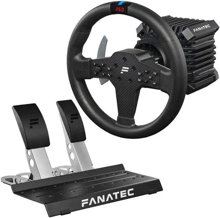 Fanatec csl dd Bundle mais Logitech shifter handbrake